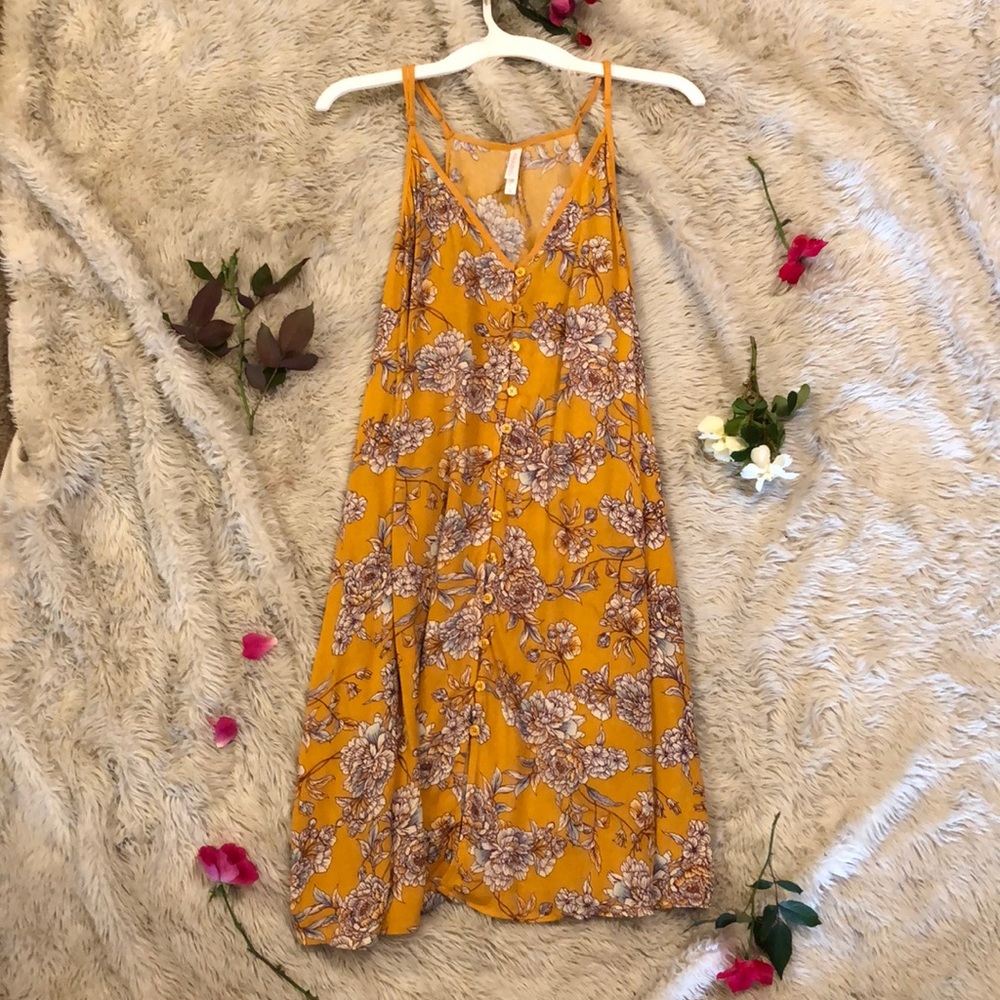 Loose, flowy button-down sundress